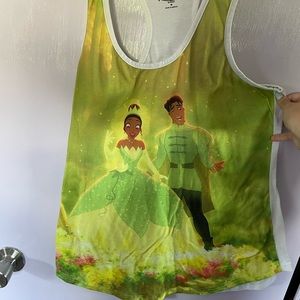 Disney Princess and The Frog/Princess Tiana tank top shirt